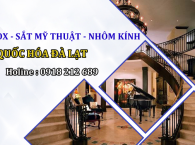 Đơn vị thi công inox - sắt mỹ thuật - nhôm kính uy tín tại Đà Lạt